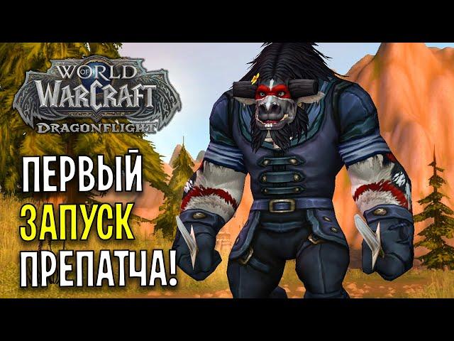 ПЕРВЫЙ ЗАПУСК ПРЕПАТЧА DRAGONFLIGHT !!! ВСЕ НОВИНКИ В WOW