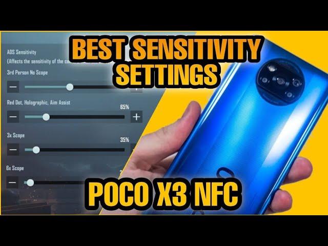 POCO X3 NFC PUBG mobile sensitivity settings | PUBG mobile graphics settings | LUSIFER GAMING