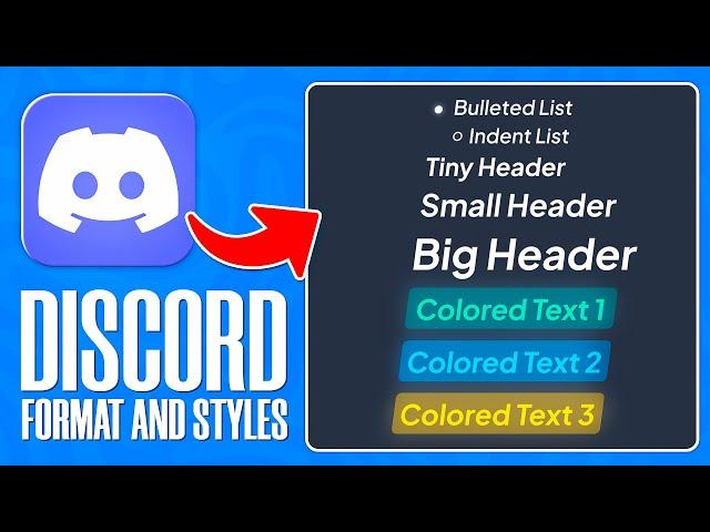 How To Do Discord Text Formats and Colored Text (Complete Guide)