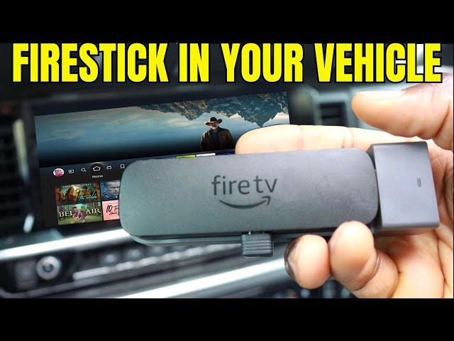 Streaming Firestick in Your Vehicle - Carlinkit Fire Drive - Watch YouTube, Netflix, Prime & More!