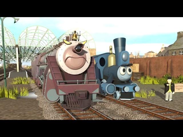 Linus The Little Engine ~ The Story of The Brave Steam Trainz