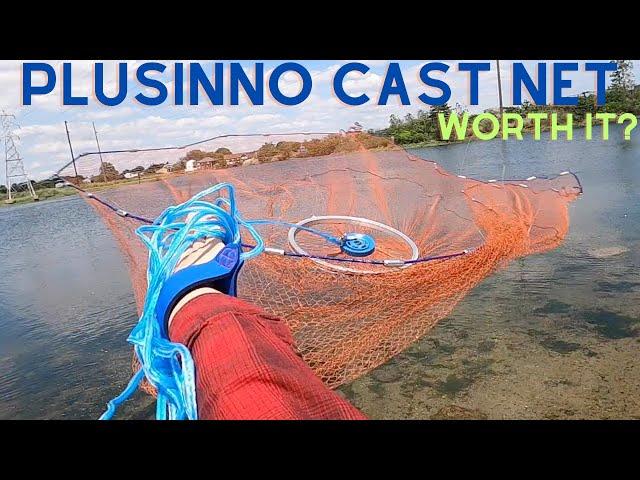 Reviewing the PLUSINNO Cast Net with Aluminum Frisbee 5 foot