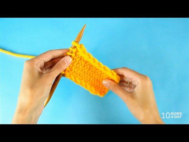 Knitting in Under a Minute - SLIP-STITCH SELVEDGES