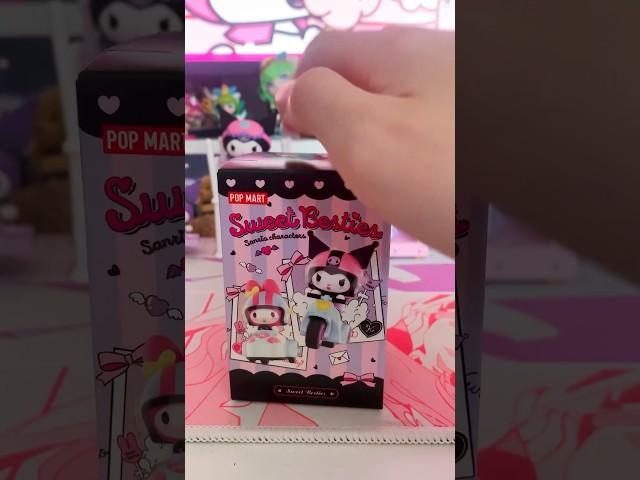 the MOST precious kuromi and my melody blindbox!! #kuromi #mymelody #sanrio #blindbox #hellokitty