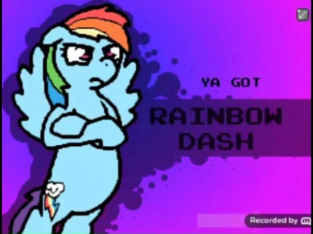 Rainbow dash como pegar/how to did banned from equestria