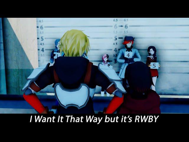 [MMD RWBY] I Want It That Way | Link to original motion / video