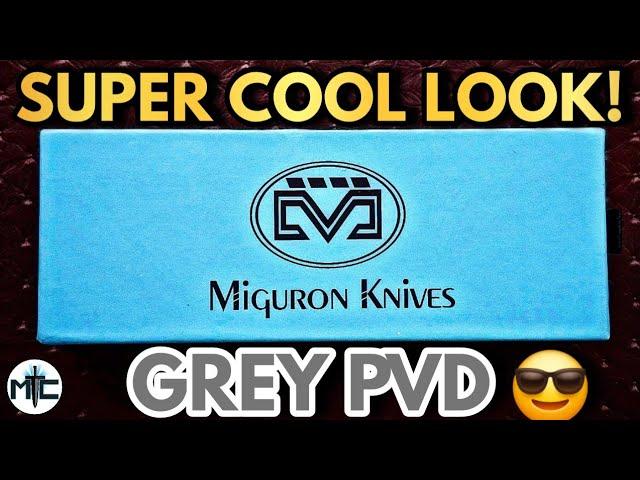 HUGE Fan Of This Grey PVD COATING! - Knife Unboxing