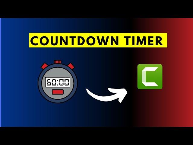 How to Quickly Add a Countdown Timer in Camtasia 2022