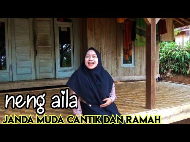 Masya Allah||cantiknya neng aila janda desa ramah dan murah senyum