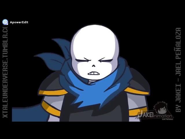 Underverse[AMV] Cross Chara vs AU Sans (Jakei)