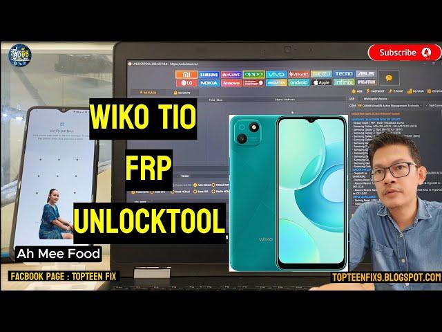 Wiko T10 frp Unlocktool @ahmeefood