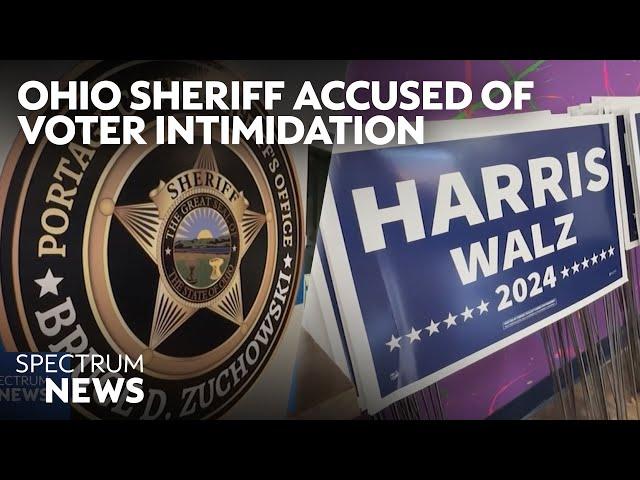 Ohio sheriff accused of voter intimidation | Spectrum News