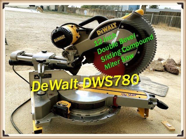 DeWalt DWS780 12 inch Sliding Compound Miter Saw Set-up & Review