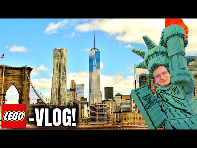 Brickstory on LEGO hunting through New York! 