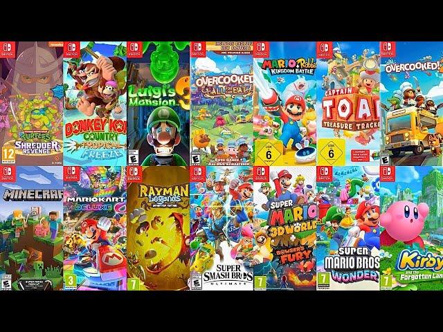 Top 50 Best Couch Co-op Games For Switch (Split Screen Switch Games)