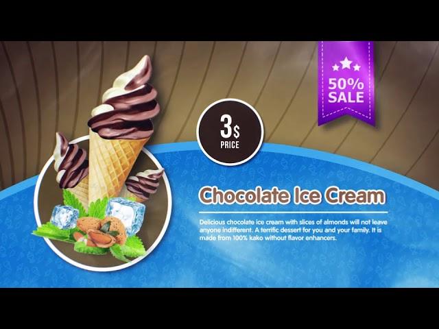 Ice Cream Menu » free after effects templates   after effects intro template   ShareAE