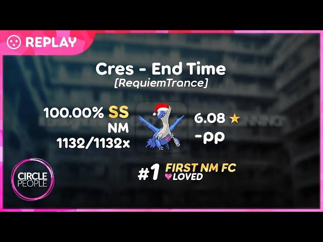 osu!catch | ExGon | Cres - End Time [RequiemTrance] SS #1 LOVED