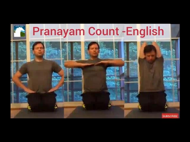 Pranayam Count -English