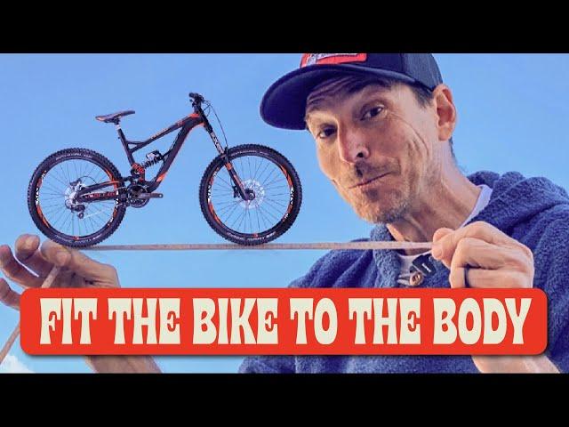 HOW TO FIT A MOUNTAIN BIKE TO YOUR BODY | Free Fit Kit