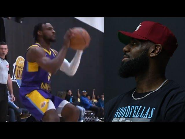 Bronny James Full Highlights for G League debut with South Bay Lakers