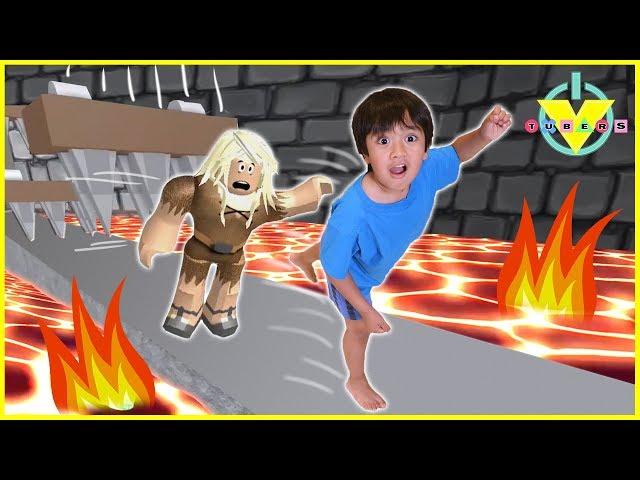 Vtubers Ryan Vs Daddy ROBLOX Let's Play Escape From Dungeon