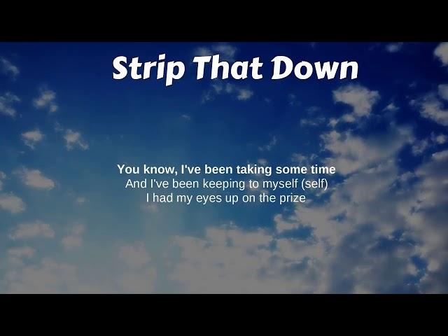 LAIM PAYNE - Strip ThaT DoWn ft. Quavo (lyricS)