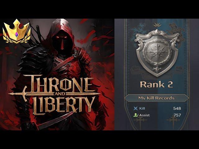 Throne and Liberty PvP — Top Ranked Bow/Dagger 1vX Highlights | Solo Roamer Playstyle Build