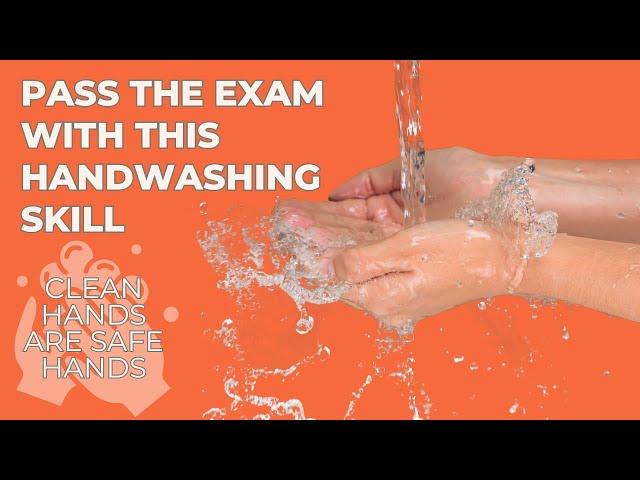 Handwashing CNA Skill Prometric