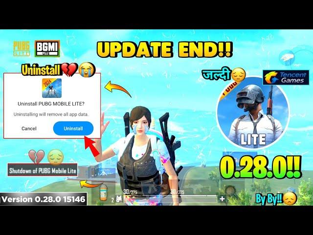 Uninstall Pubg Mobile Lite 0.28.0 Update 2024 | Pubg Lite New 0.28.0 Update Fix!! 2024? 