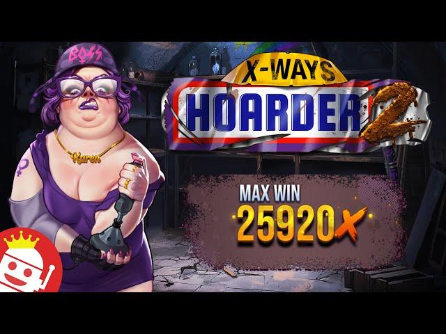  FIRST EVER XWAYS HOARDER 2 MAX WIN! NEW NOLIMIT CITY SLOT!