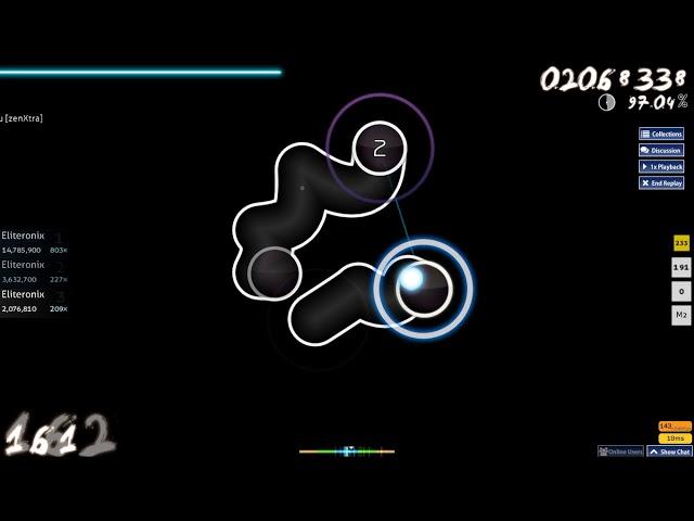 osu! - Shandy Kobuta - Endo Daniel Masaharu [zenXtra] 800 COMBO A CLEAR