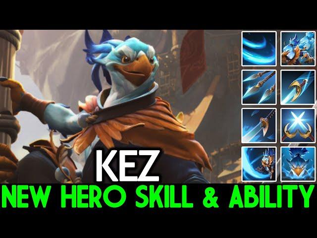 New Hero KEZ Skill & Ability Dota 2