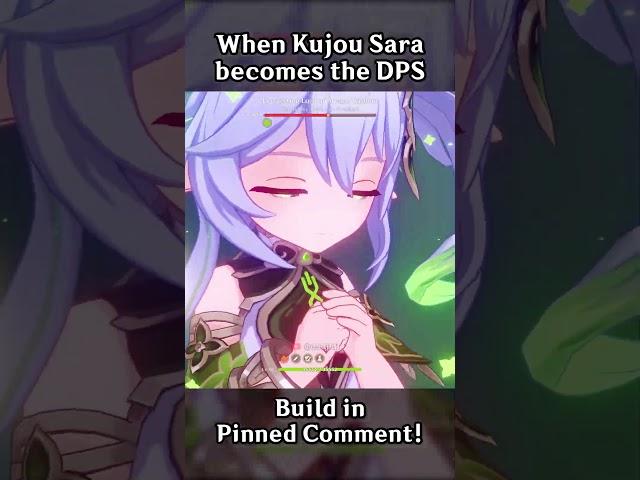 WHEN KUJOU SARA BECOMES THE DPS