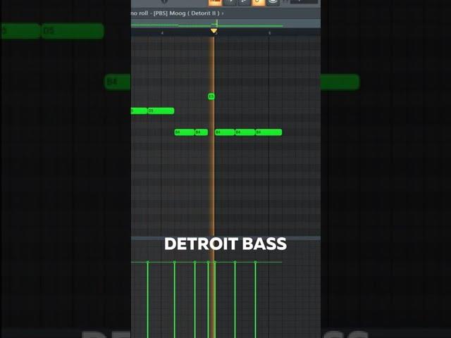 ДЕТРОЙТ БИТ за 1 МИНУТУ в FL STUDIO #shorts