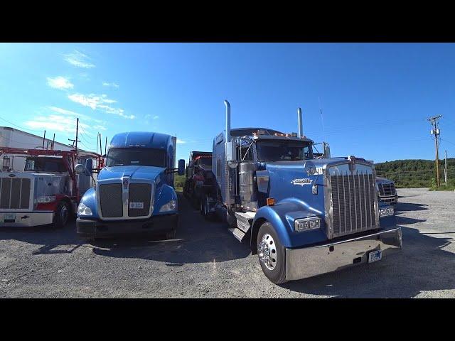 Семейный дальнобой на Kenworth W900L