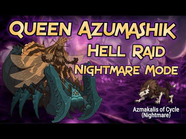 Epic Seven Nightmare Hell Raid 5 of 5 - Queen Azumashik - Consistent & stable - standard builds