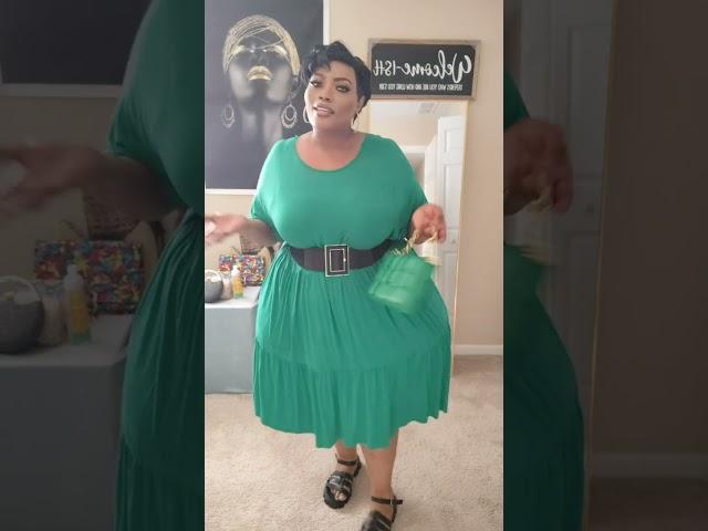 Beautiful #curvy #curvytiktok #thick #thickerthanasnicker #dress #brown #fashiontiktok #fashion