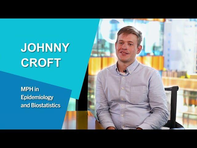 MPH in Epidemiology and Biostatistics, Johnny Croft | I love CUNY SPH