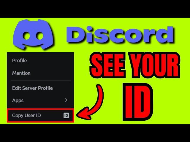 How To SEE Your Discord ID (Quick & Easy)