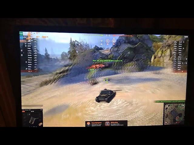 Pentium E6600 + GT630 in WoT (video shot by Xiaomi Redmi 5A 2/16)