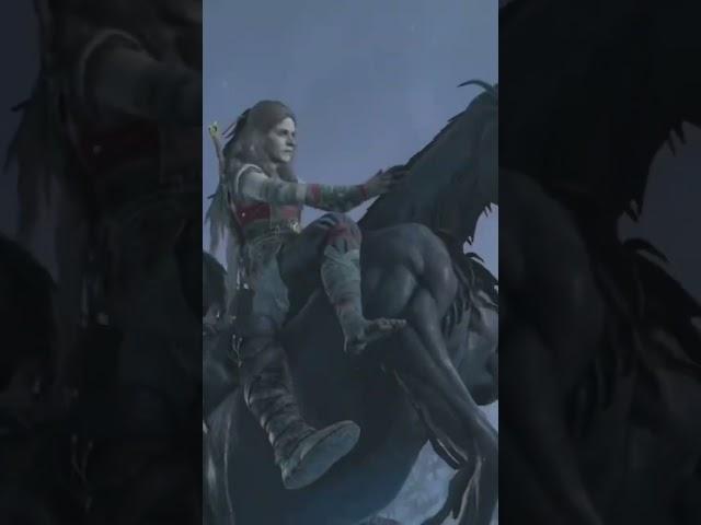 That might not be her favorite subject. #shorts #godofwarragnarok #godofwar