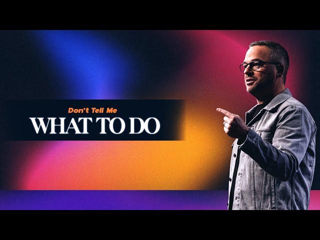 Colossians | Part 7 - Don’t Tell Me What To Do | Pastor Adam Bishop