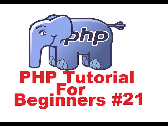 PHP Tutorial for Beginners 21 # Functions with a Return Value