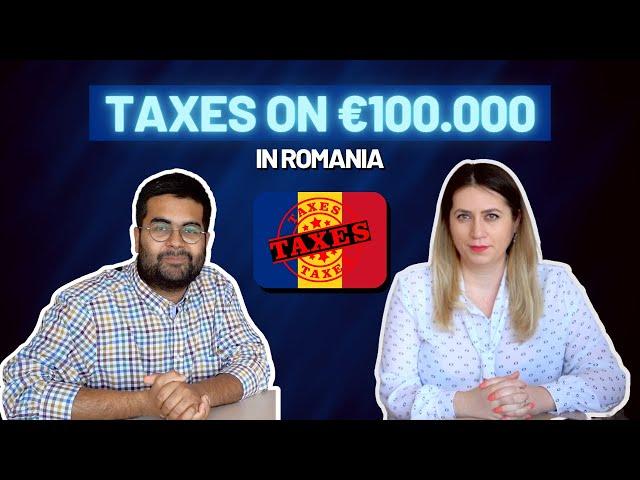 Taxes on 100.000€ Income in Romania - How much is Profit? - Interview with my Accountant in Romania