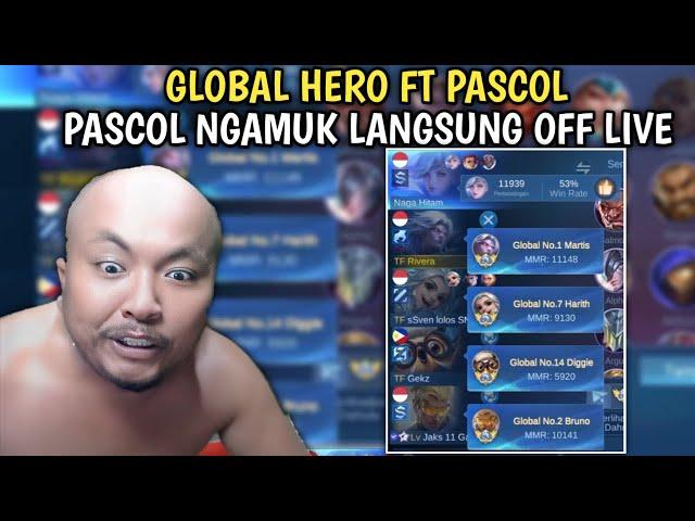 MABAR VIP RIVERA FT PASCOL KETUA NAGA HITAM MATCHNYA NGAKAK ABIS PASCOL KENA MENTAL - Mobile Legends