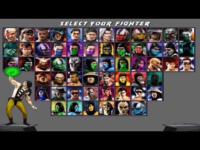 Ultimate Mortal Kombat Trilogy - SHANG TSUNG Полный проход 2024 !!!