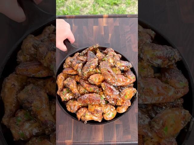 Smoked Lemon Pepper Chicken Wings  On my @HastyBakeGrills Legacy Smoker