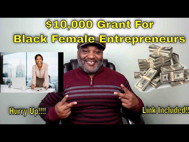 $10000 Grant For Black Female Entrepreneurs - Merchant Maverick Opportunity Grants Program