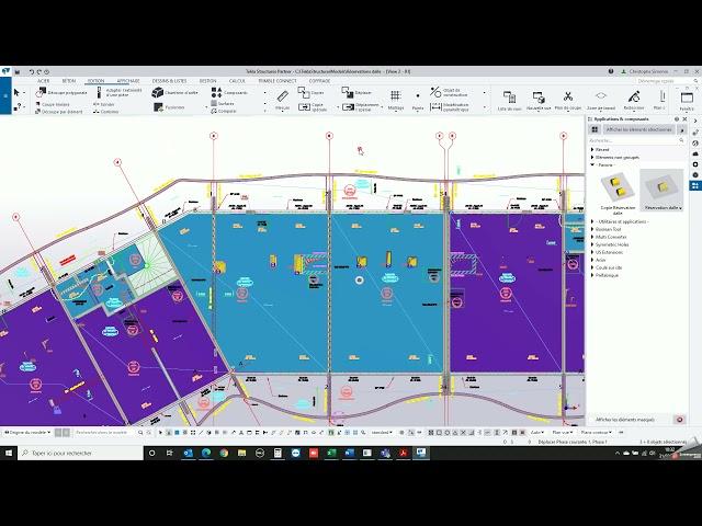 Tekla Structures extension: Floor reservation