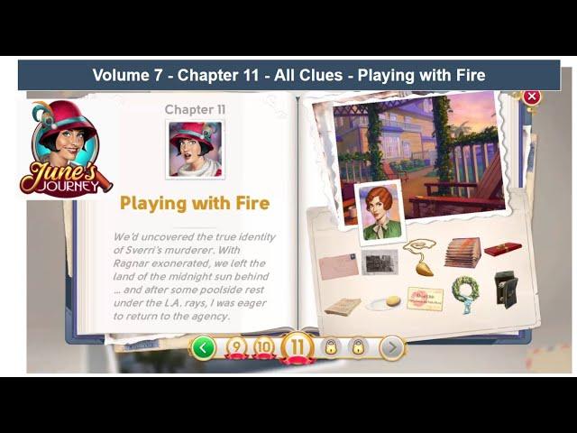 BONUS! June's Journey - Volume 7 - Chapter 11 - All clues - Playing with Fire